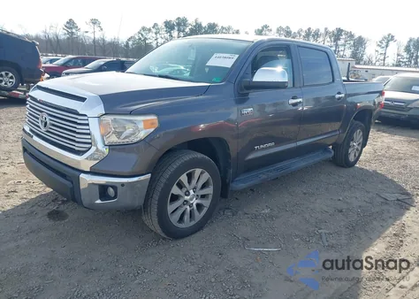 2014 Toyota Tundra Limited 5.7L V8 z USA, uszkodzony, nr VIN 5TFHY5F13EX330450